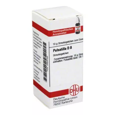 DHU Pulsatilla D 8 globules, 10 g