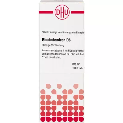 RHODODENDRON D 6 Dilution, 50 ml