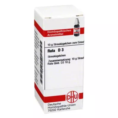 RUTA Globules D 3, 10 g