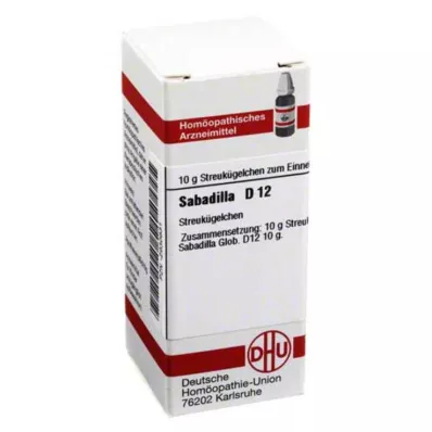 DHU Sabadilla D 12 globules, 10 g