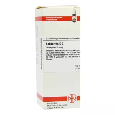 Sabdariffa D2 Dilution (50 ml) Sabdariffa D2 Dilution (50 ml)