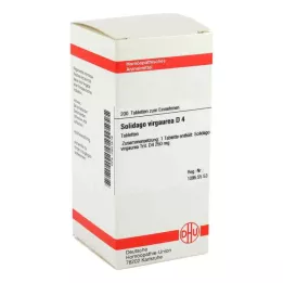 SOLIDAGO VIRGAUREA D 4 comprimés, 200 pc