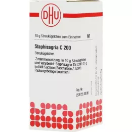 STAPHISAGRIA C 200 globules, 10 g