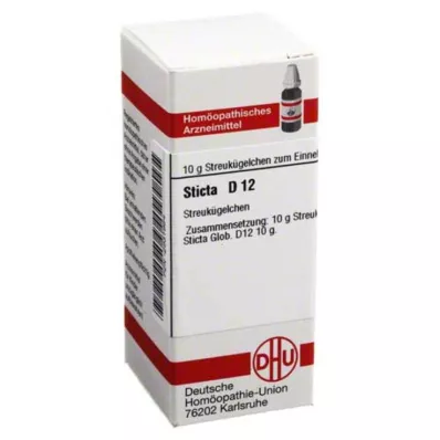 STICTA Globules D 12, 10 g