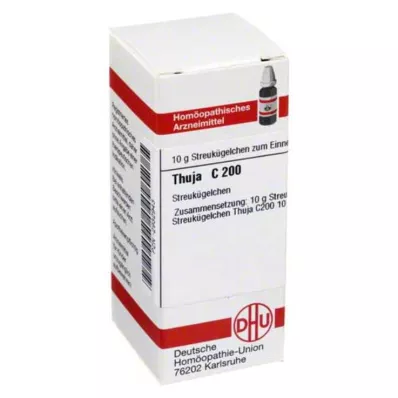 THUJA C 200 globules, 10 g