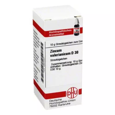 DHU Zincum valerianicum D 30 globules, 10 g