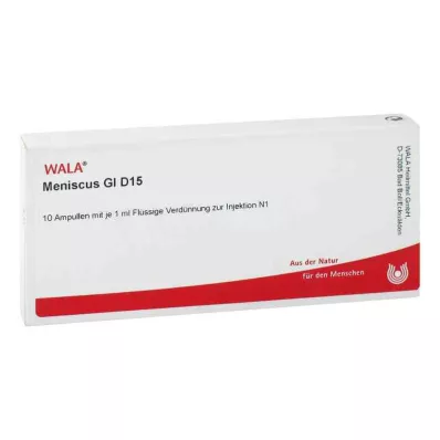 Ampoules Ménisque Gl D15 (10x1 ml)