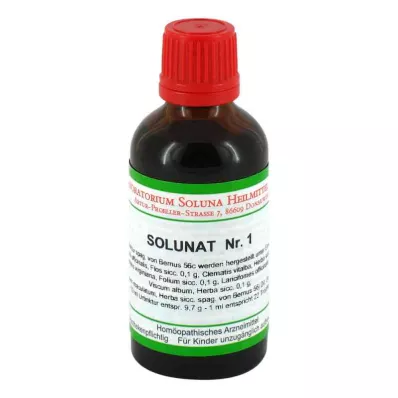 SOLUNAT N°1 gouttes, 50 ml