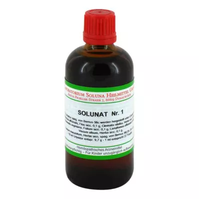 SOLUNAT N°1 gouttes, 100 ml SOLUNAT N°1 gouttes, 100 ml