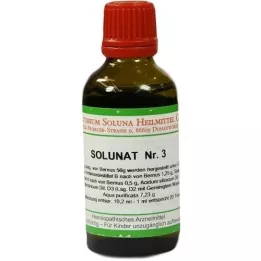 SOLUNAT N°3 gouttes, 50 ml