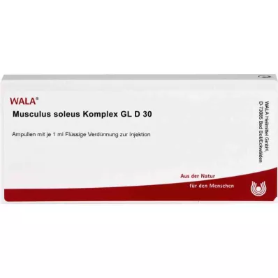 MUSCULUS SOLEUS Complexe GL D 30 ampoules, 10X1 ml MUSCULUS SOLEUS Complexe GL D 30 ampoules, 10X1 ml