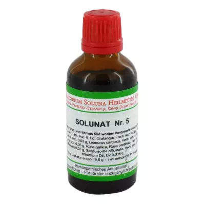 SOLUNAT N°5 gouttes, 50 ml SOLUNAT N°5 gouttes, 50 ml