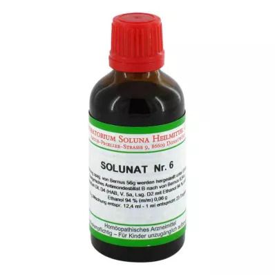 SOLUNAT N°6 gouttes, 50 ml