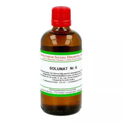 SOLUNAT N°6 gouttes, 100 ml