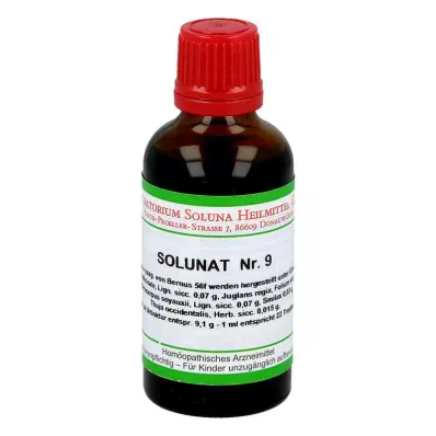 SOLUNAT N°9 gouttes, 50 ml