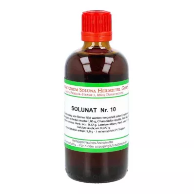 SOLUNAT N°10 gouttes, 100 ml