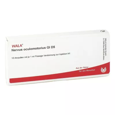 NERVUS OCULOMOTORIUS GL D 5 ampoules, 10X1 ml NERVUS OCULOMOTORIUS GL D 5 ampoules, 10X1 ml