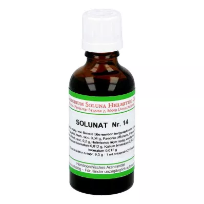 SOLUNAT N°14 gouttes, 50 ml