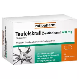TEUFELSKRALLE-RATIOPHARM Comprimés pelliculés, 50 pc