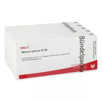 Ampoules Nervus Opticus Gl D6 (50x1 ml)