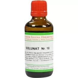 SOLUNAT N°18 gouttes, 50 ml