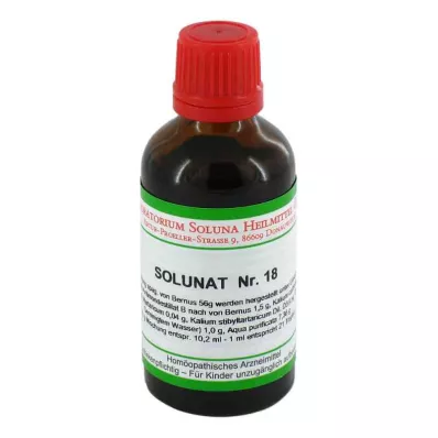Solunat numéro 18 gouttes (50 ml)