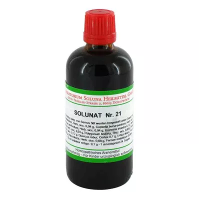 SOLUNAT N°21 gouttes, 100 ml