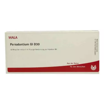 PERIODONTIUM GL D 30 ampoules, 10X1 ml PERIODONTIUM GL D 30 ampoules, 10X1 ml