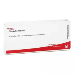 PHOSPHORUS D 12 ampoules, 10X1 ml