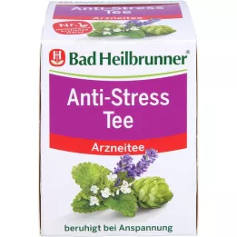 BAD HEILBRUNNER Thé filtre anti-stress, 8X1.75 g