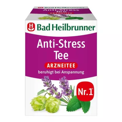 BAD HEILBRUNNER Thé filtre anti-stress, 8X1.75 g