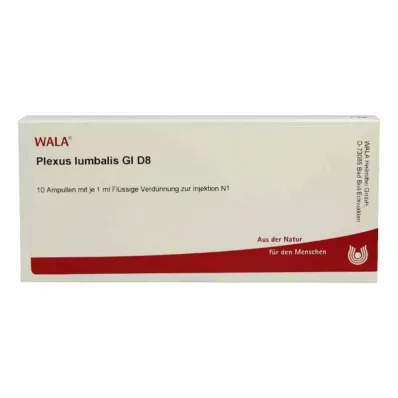 Ampoules Plexus Lumbalis Gl D8 (10x1 ml)