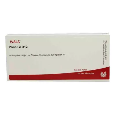 PONS GL D 12 ampoules, 10X1 ml PONS GL D 12 ampoules, 10X1 ml
