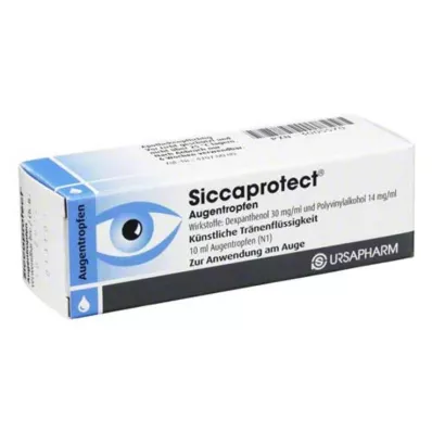 Gouttes oculaires Siccaprotect, 10 ml Gouttes oculaires Siccaprotect, 10 ml