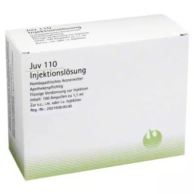 JUV 110 ampoules, 100X1.1 ml JUV 110 ampoules, 100X1.1 ml