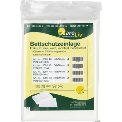 BETTSCHUTZEINLAGE Film éponge 40x50 cm, 1 pc