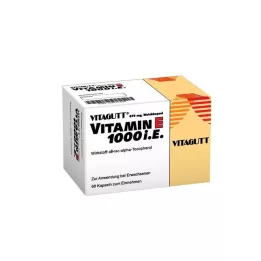 VITAGUTT Vitamine E 1000 capsules molles, 60 pc