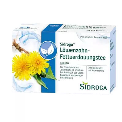 SIDROGA Thé de pissenlit, sachet-filtre, 20X1.5 g SIDROGA Thé de pissenlit, sachet-filtre, 20X1.5 g