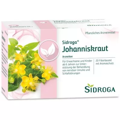 SIDROGA Thé de Millepertuis, sachet-filtre, 20X1.75 g