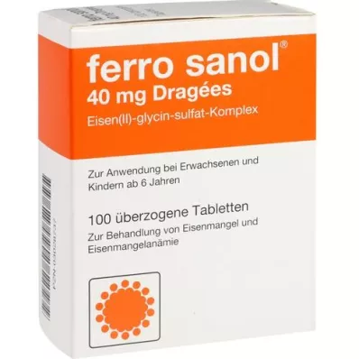 FERRO SANOL Comprimés enrobés, 100 pc