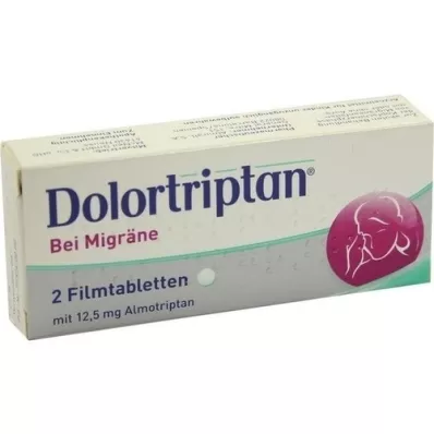 DOLORTRIPTAN en cas de migraine Comprimés pelliculés, 2 pces