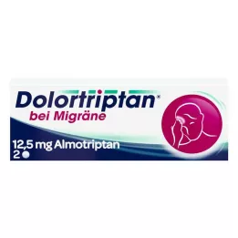 DOLORTRIPTAN en cas de migraine Comprimés pelliculés, 2 pces