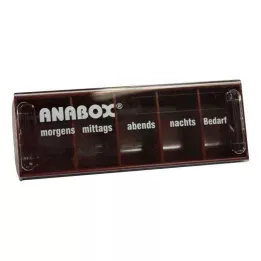 ANABOX Boîte journalière rouge, 1 pc