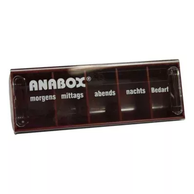 ANABOX Boîte journalière rouge, 1 pc