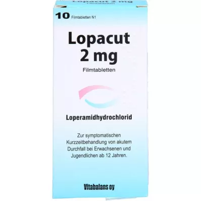 LOPACUT 2 mg Comprimés pelliculés, 10 pcs