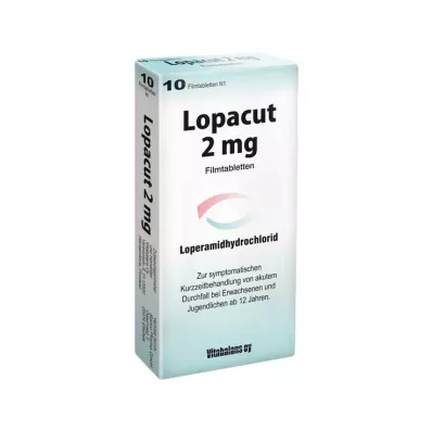Lopacut 2 mg comprimés pelliculés, 10 pc