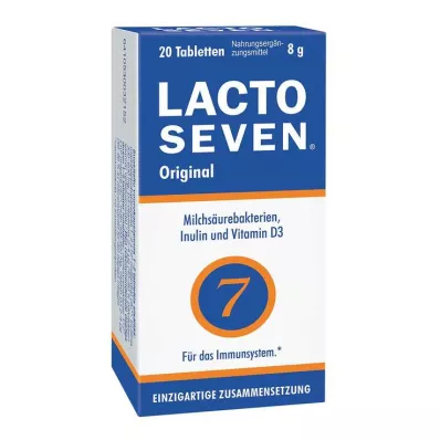 Lacto sept comprimés, 20 pc Lacto sept comprimés, 20 pc
