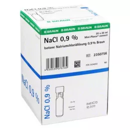KOCHSALZLÖSUNG Miniplasco connect 0,9%, 20X20 ml
