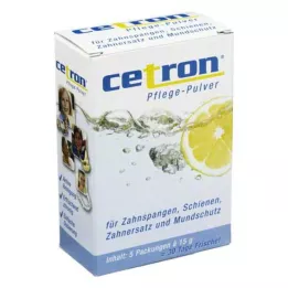 CETRON Poudre de nettoyage, 5X15 g