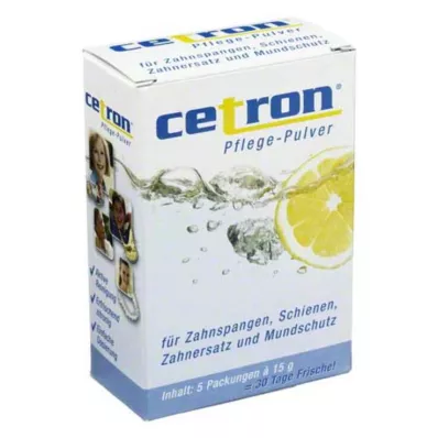 CETRON Poudre de nettoyage, 5X15 g